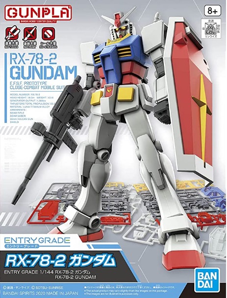 RX-78-2 Gundam Entry Grade Model Kit
